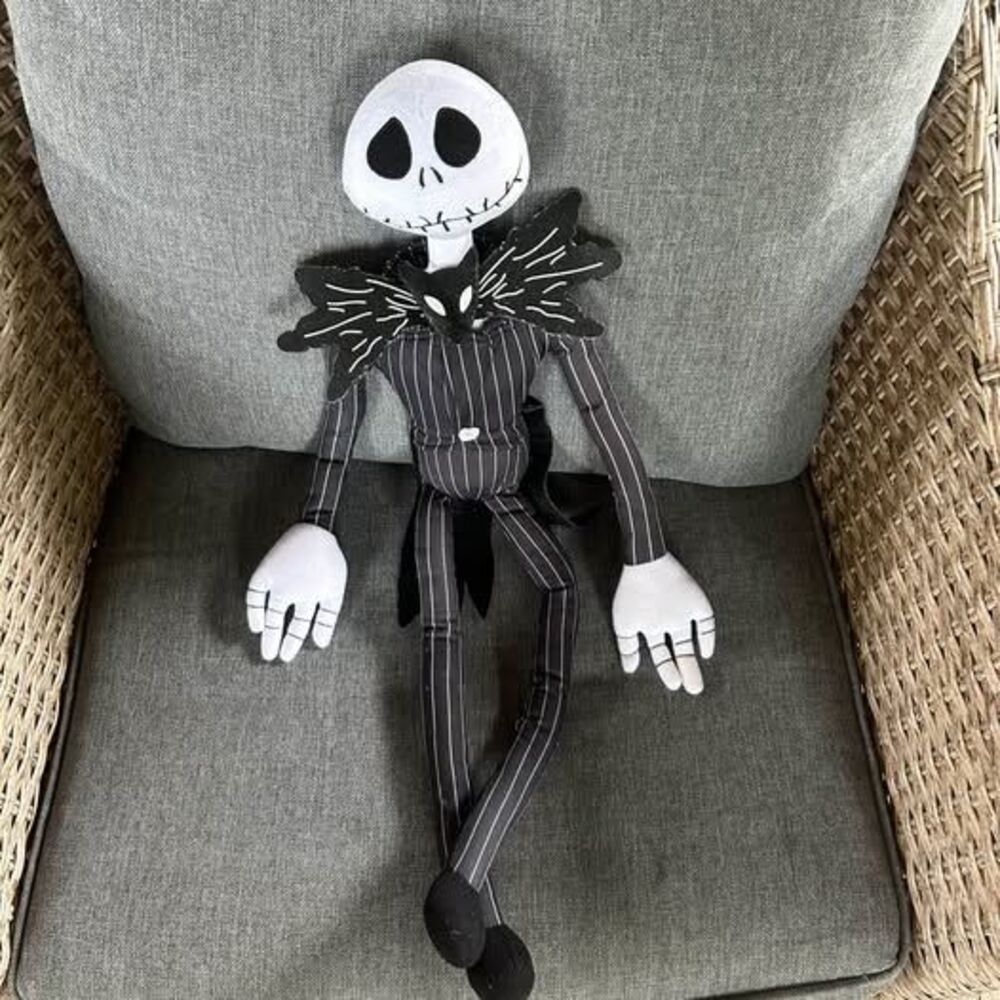 Disney Nightmare Before Christmas Jack Skellington 22" Plush Doll Kcare Kiu Hung